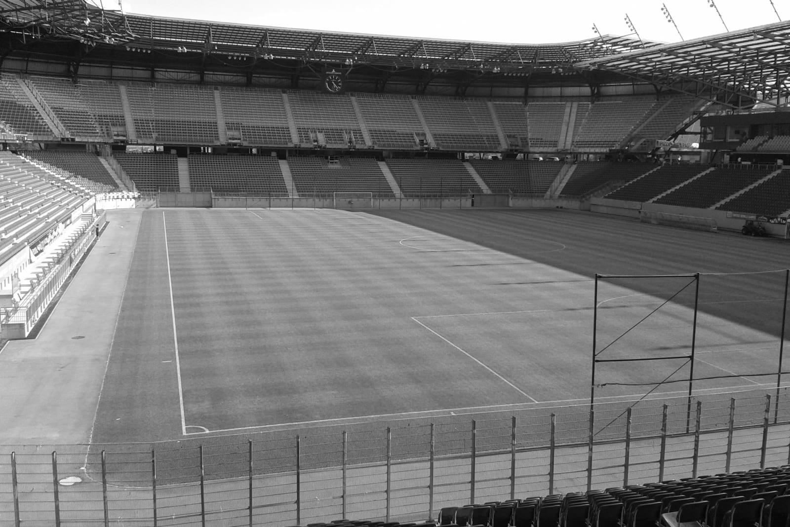 7 Day Black White Photo Challenge 6 Football Stadium