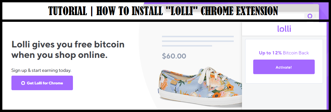 Earn Bitcoin With Online Shopping !   Using Lolli Tutorial How To - 