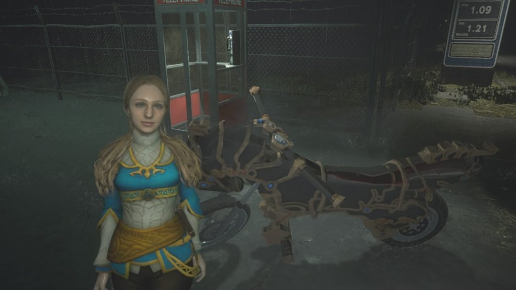 Claire Redfield Zelda Breath of the Wild Resident Evil 2 Remake