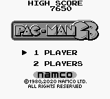 Pac-Man Game Boy Classic Redux