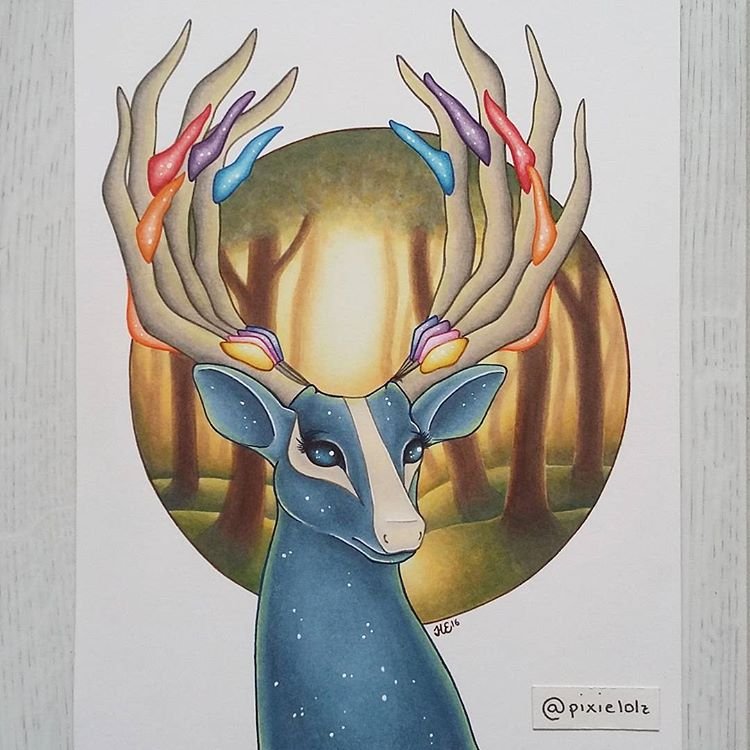 Semi Realistic Xerneas Pokemon Copic Marker Art Steempeak We're happy to announce that we'll finally be getting. semi realistic xerneas pokemon