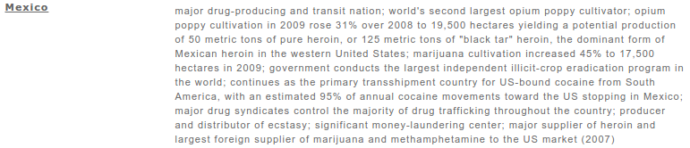 via the CIA World Factbook