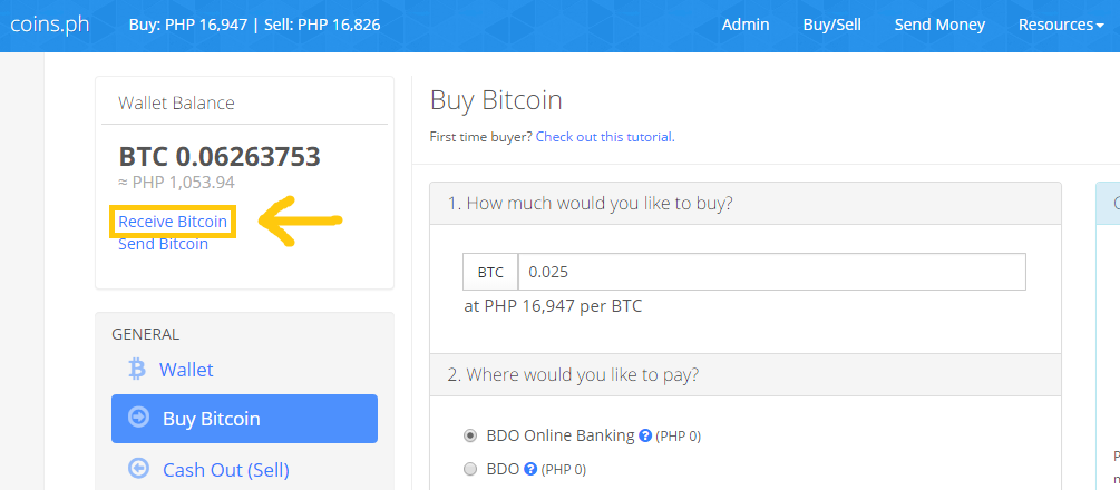 How To Get Bitcoin Wallet In Coinsph - 