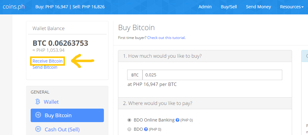 How to buy btc in coinsph