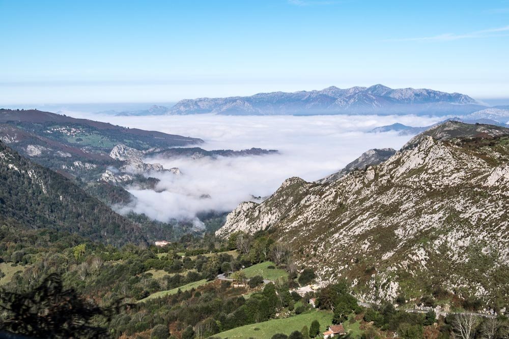 Covadonga Mist Filled Valley