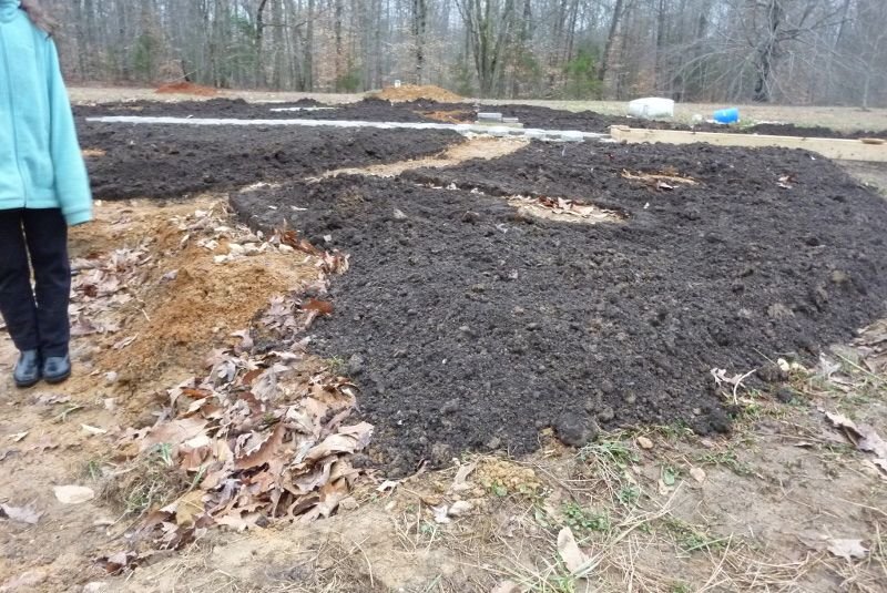 Stepped bed filling