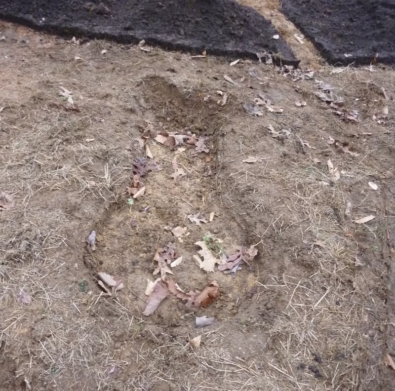 dug out key hole