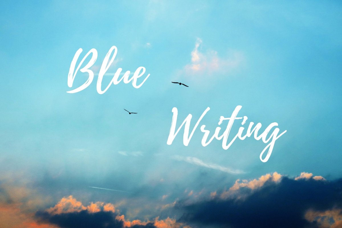 blue