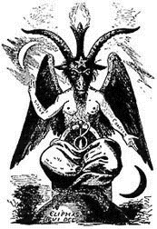 This image is of "the Baphomet of Mendes."