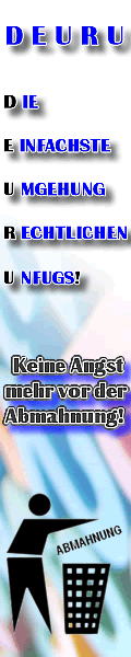 DEURU! Die einfachste Umgehung rechtlichen Unfugs.