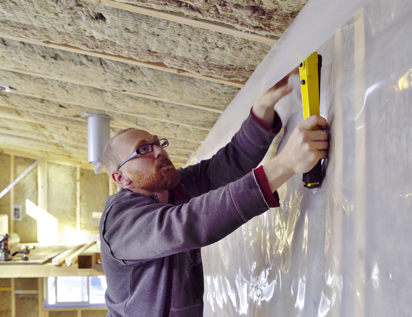 Tiny House Episode 11 Installing The Vapor Barrier Tiny House Episode 11 Installing The