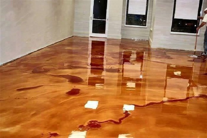 We Decided To Just Pour Floor Epoxy But The Result Exceeded All