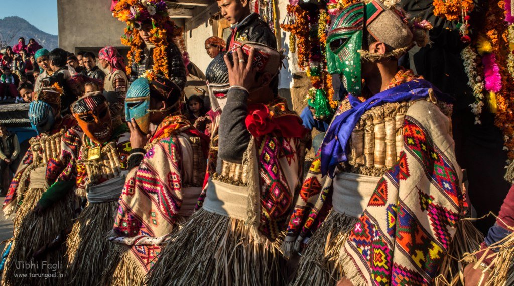 Masked Dancemen Getting Ready