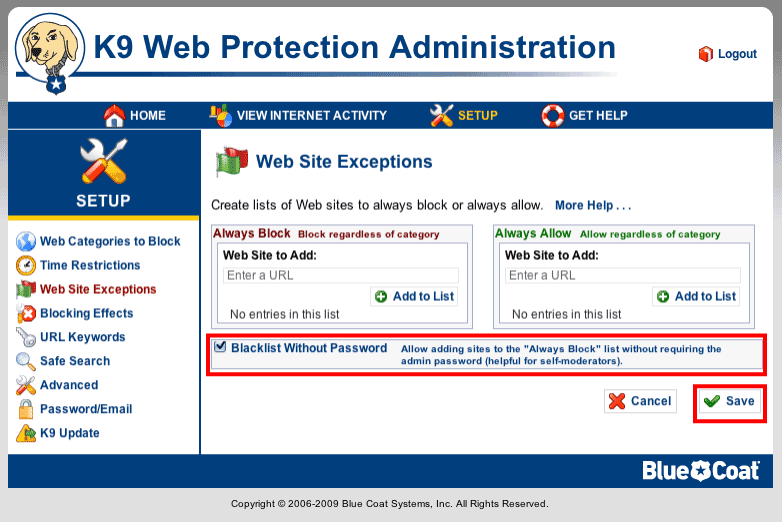 Resultado de imagen para K9 Web Protection