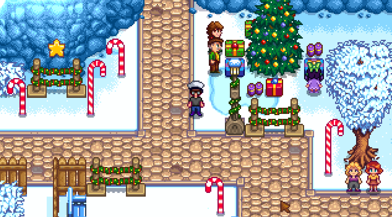 Image result for stardew valley winter"