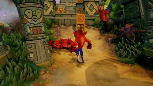 Crash Bandicoot Dance Gif