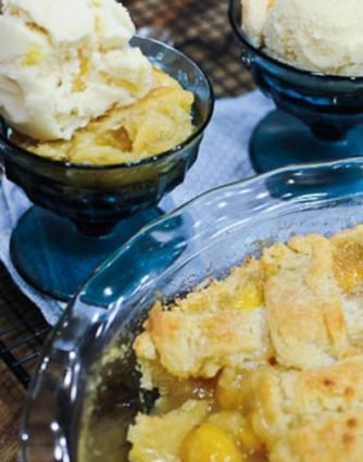 Grandmother's Peach Cobbler Image