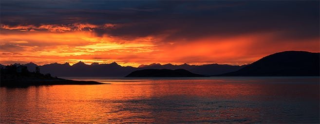 Midnight Sunset Norway