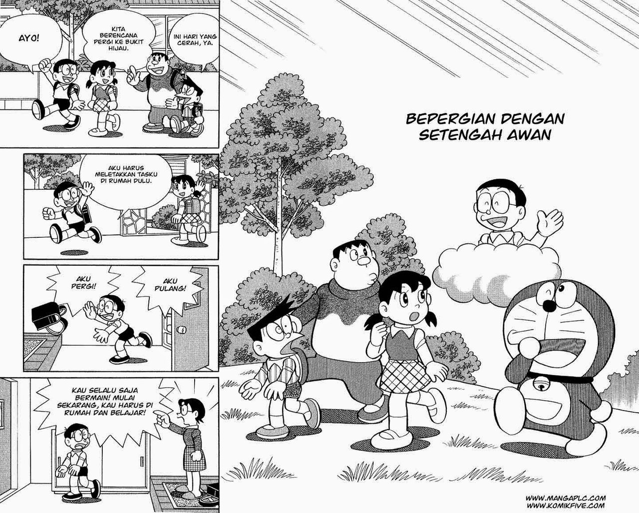  Contoh  Gambar Komik  Doraemon  Yang Mudah Komicbox