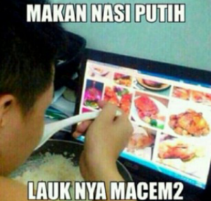 Makan Nasi Putih Lauknya Macam Macam Steemit