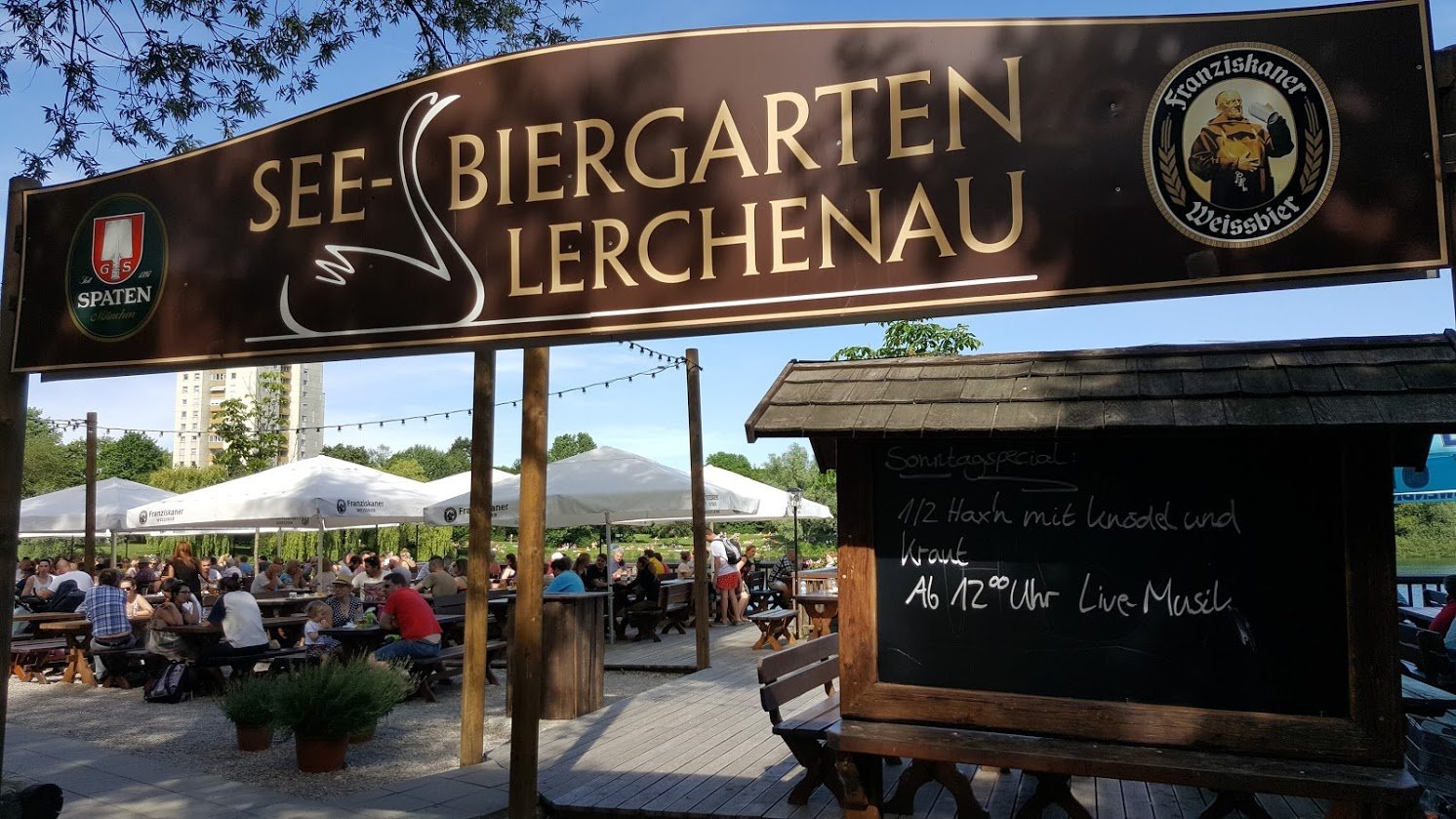 Visiting A Munich Beer Garden