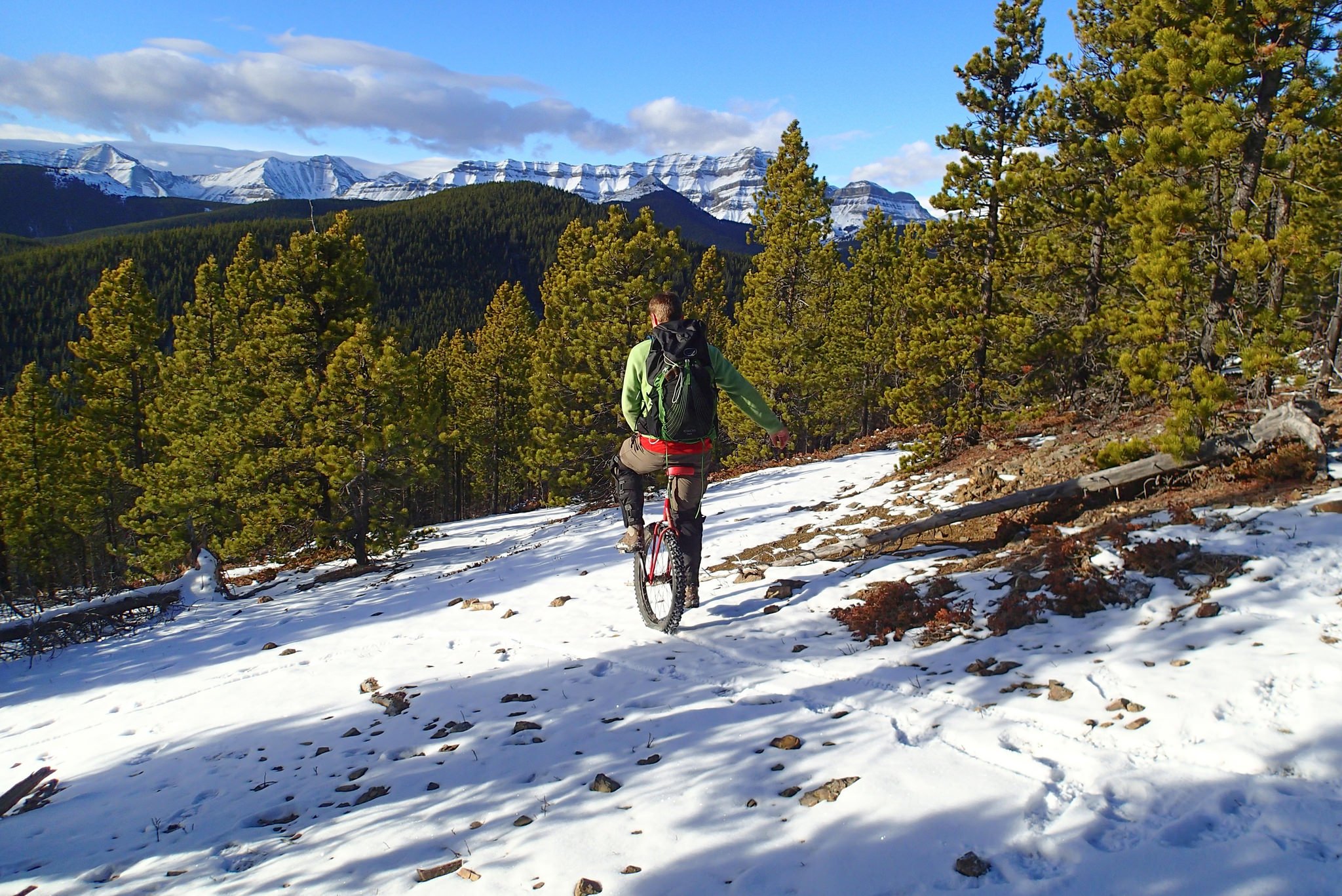 Mountain Unicycling