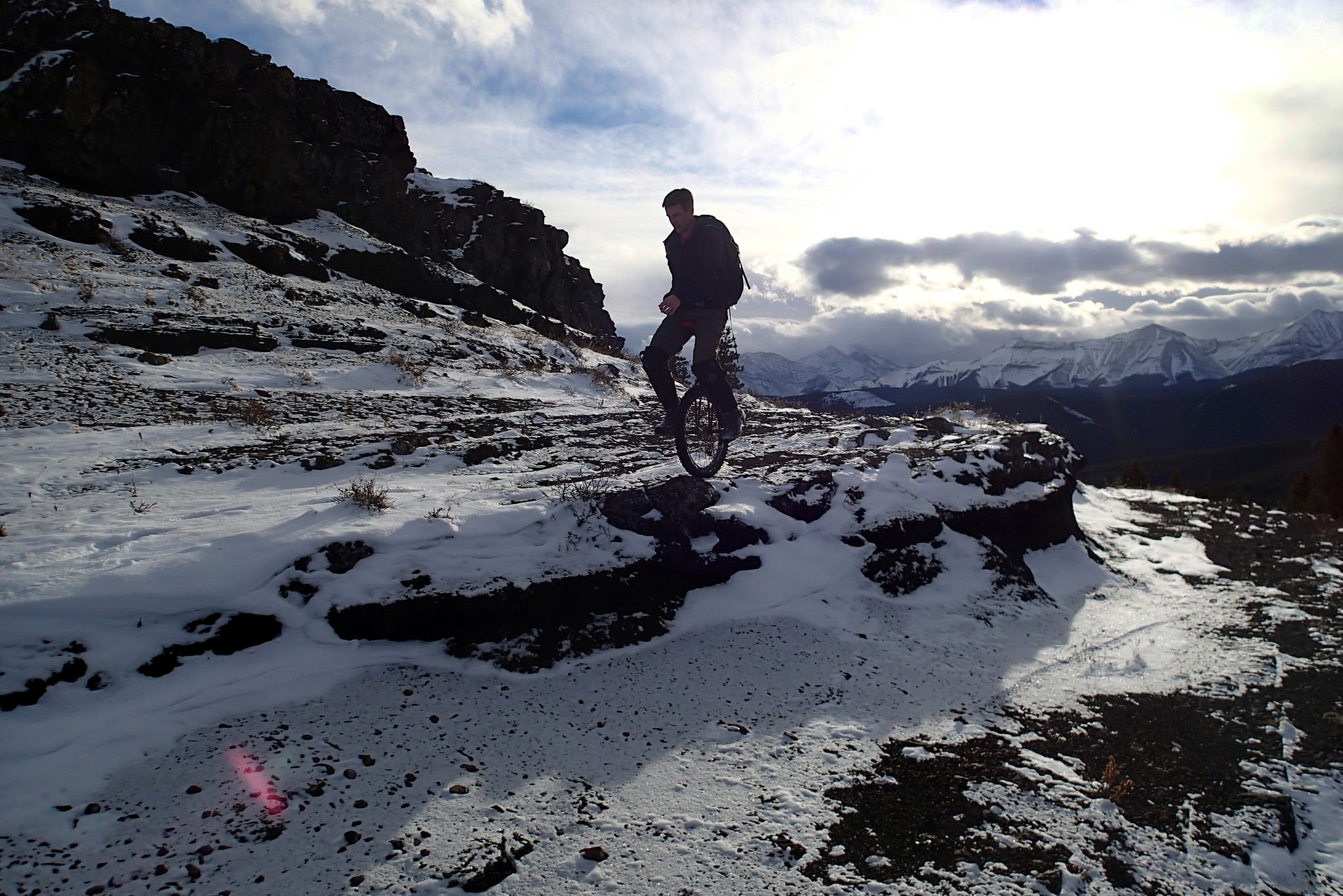 Mountain Unicycling