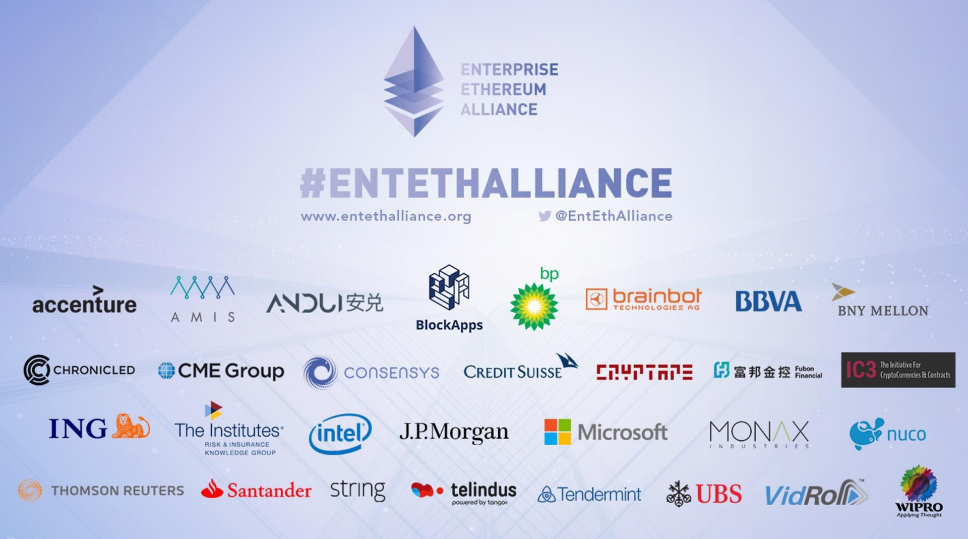 is the ethereum alliance connected to any internet providers