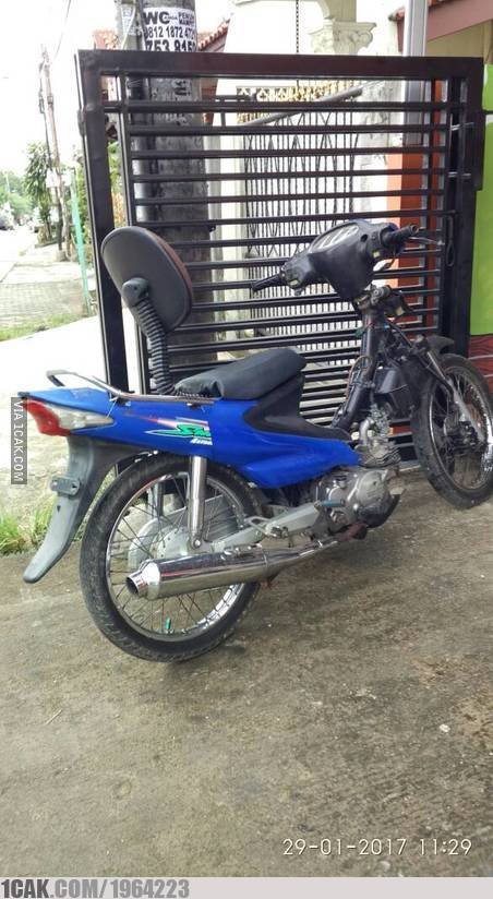 Selain unik 10 modifikasi sepeda  motor  ini juga bikin 