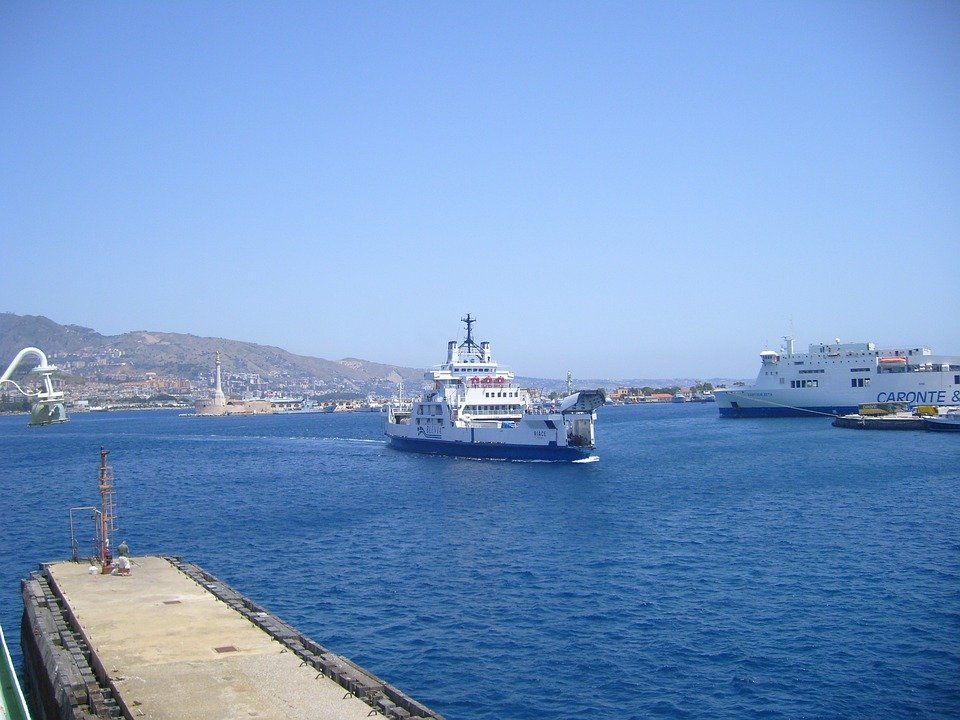 Free Ferry Strait Of Sicily photo and picture