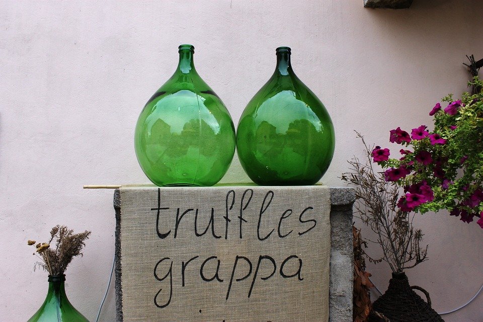 Free Bottles Grappa photo and picture