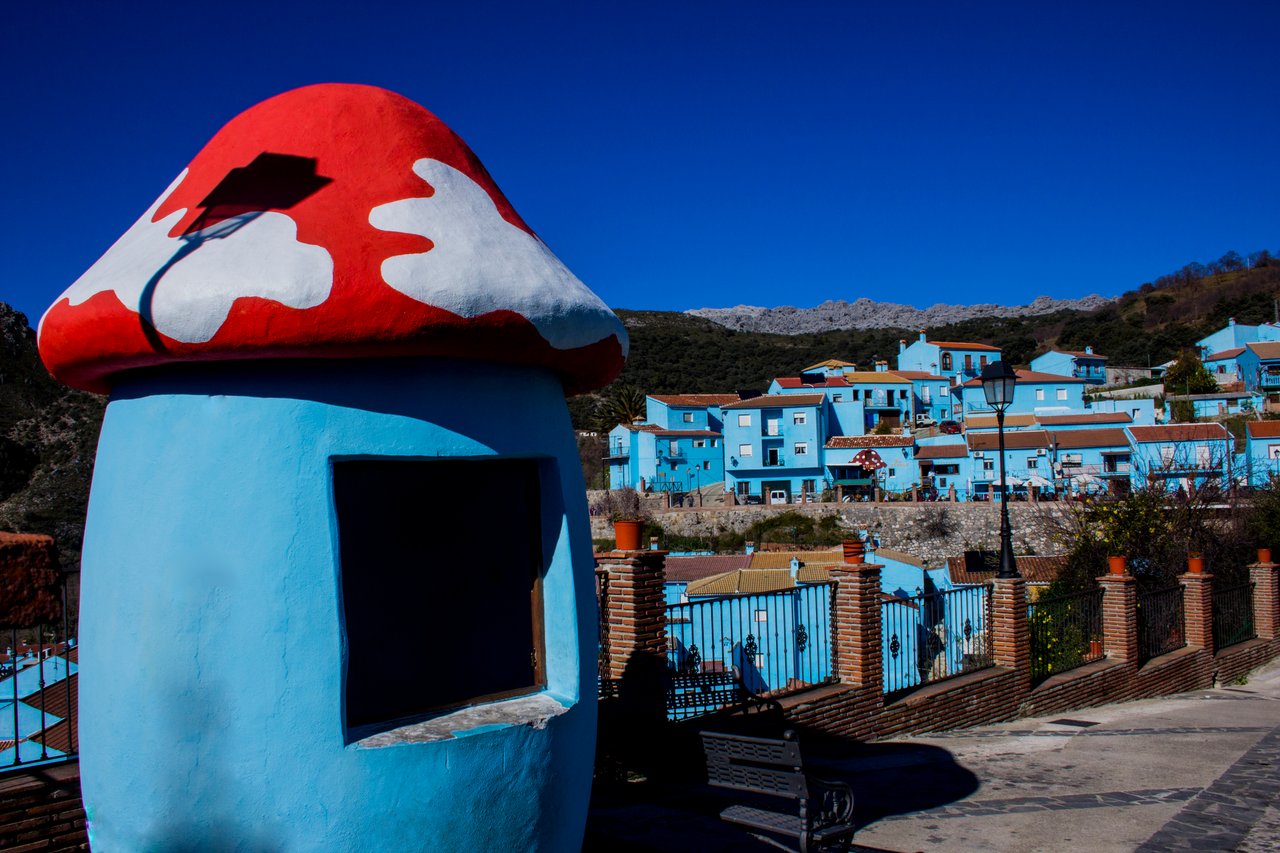 real smurf village