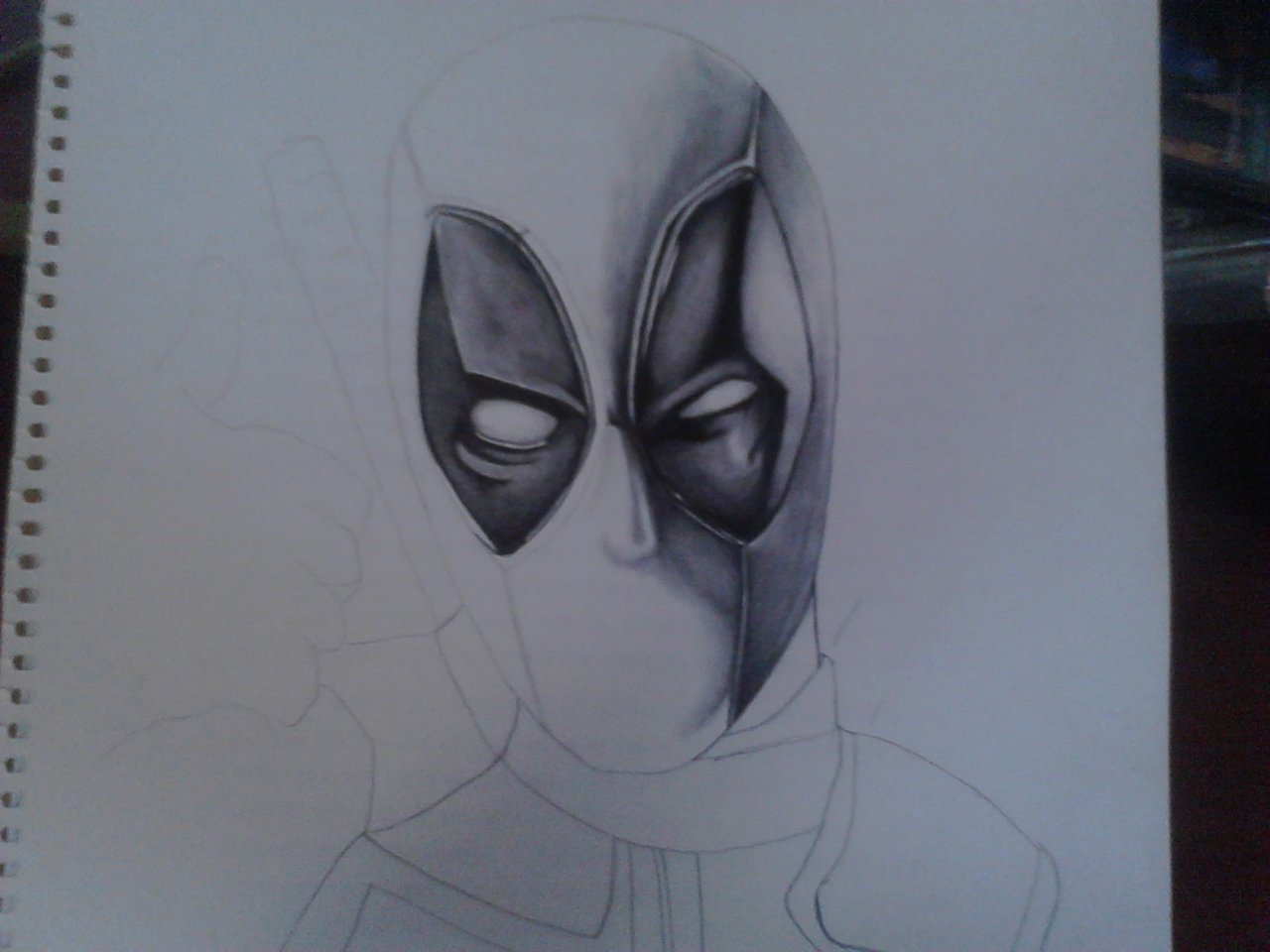 Download 10+ Best For Sketch Pencil Deadpool Drawing | Inter Venus