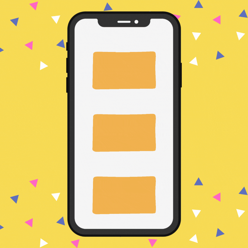 Bright happy birthday instagram gif feed post .gif