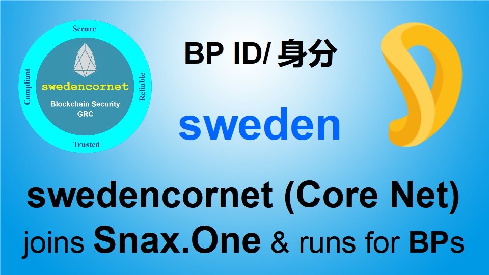 swedencornet (Core Net) supports