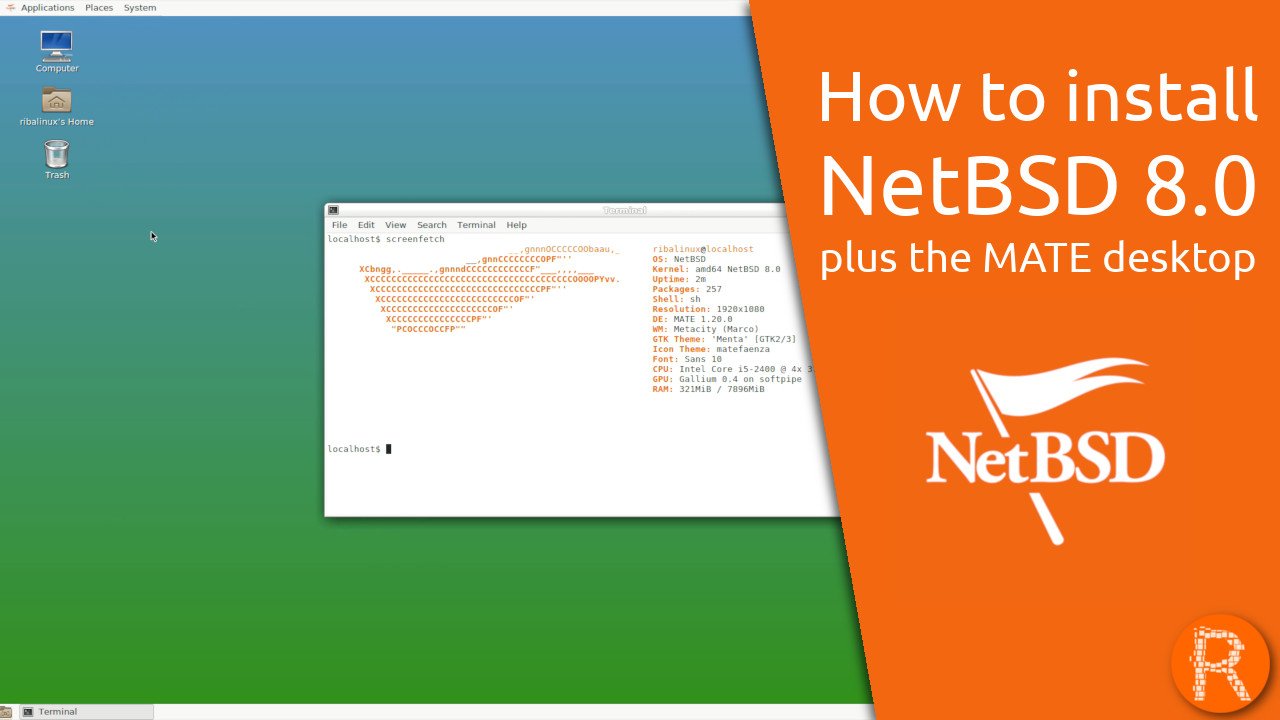 How To Install NetBSD 8.0 Plus The MATE Desktop — Steemit