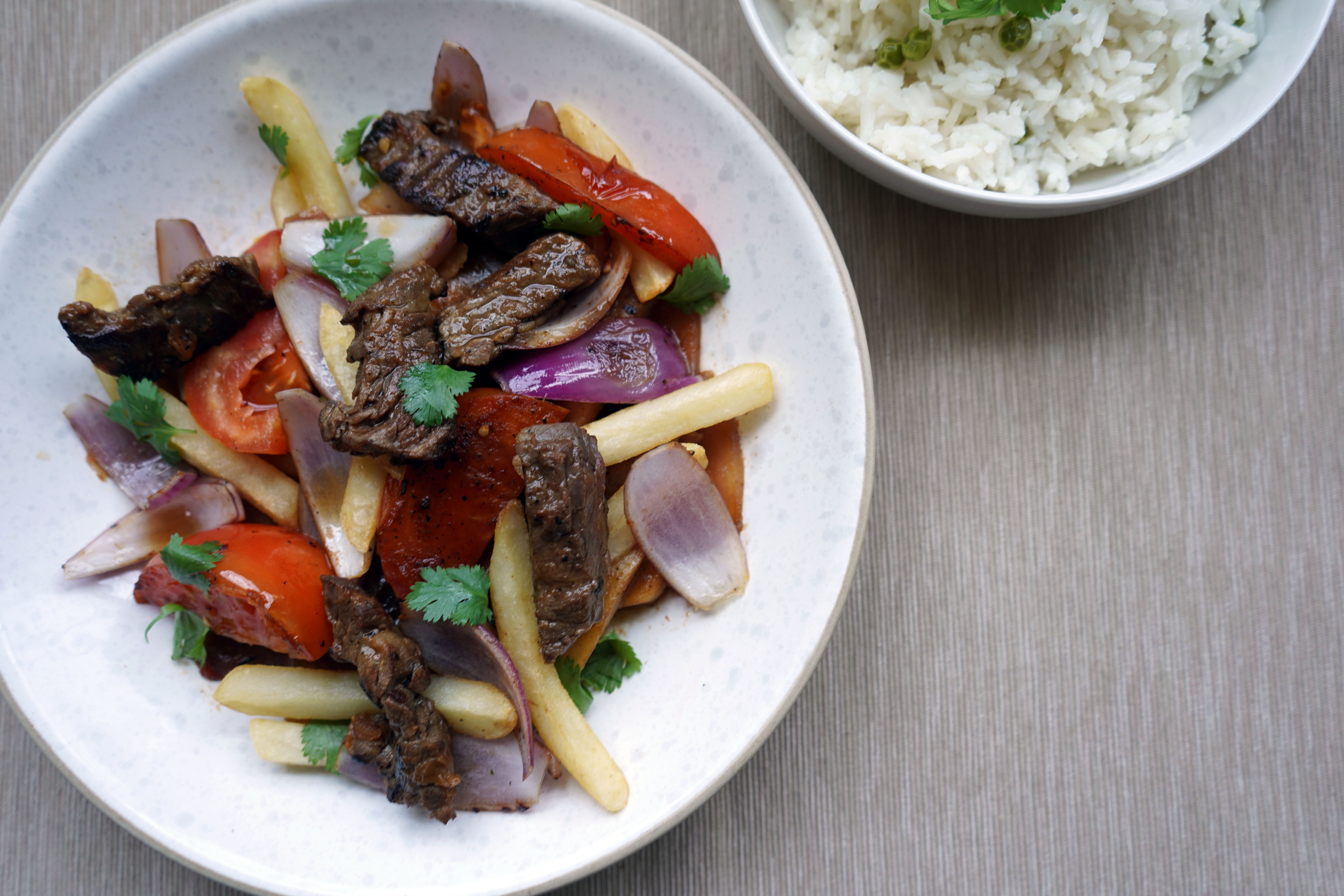 Lomo Saltado - Stir Fry Meat | Peruvian Recipe Step by Step