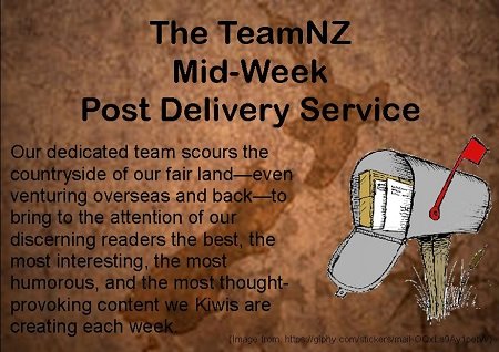 The TeamNZ Mid-Week Post Delivery Service (17.10.18)
