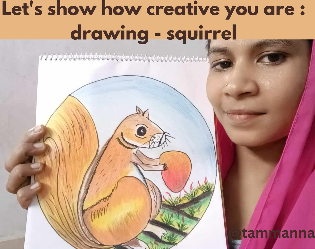 Let's show how creative you are  drawing - squirrel.png