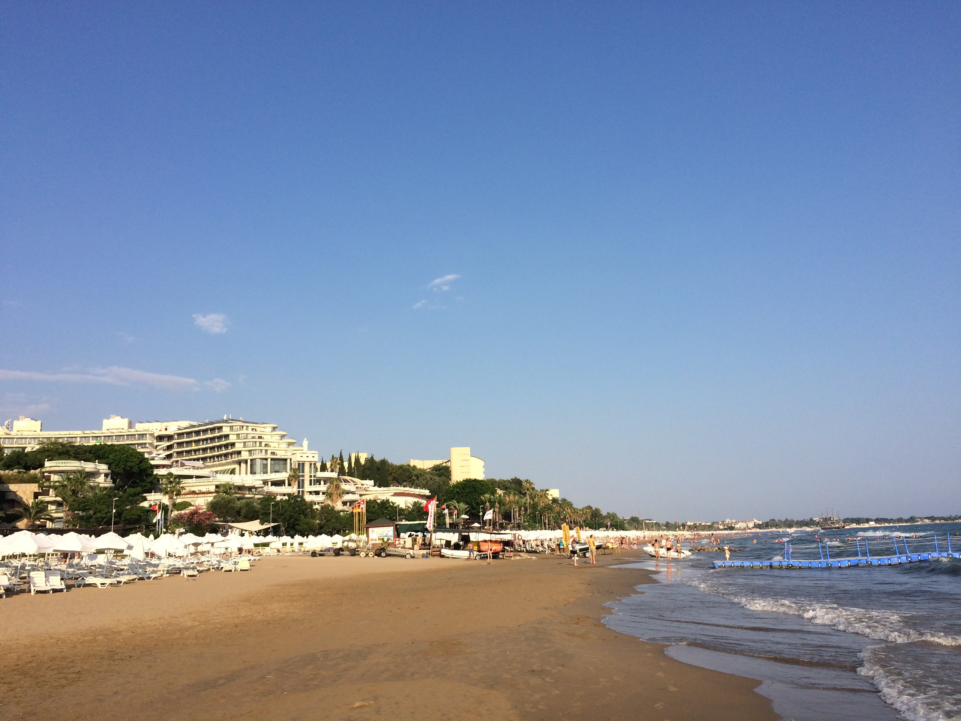 Sunset And Beach In Antalya Manavgat Side Turkey Steemkr