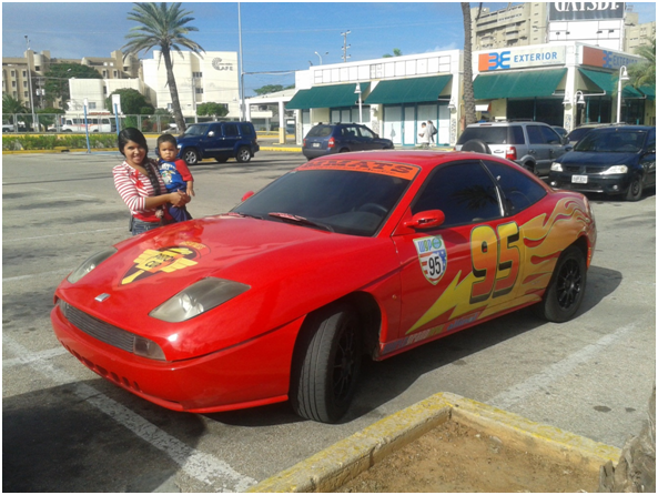 mustang lightning mcqueen