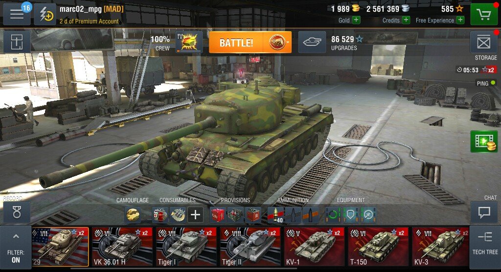 T29 Heavy Tank World Of Tanks Blitz Steemkr