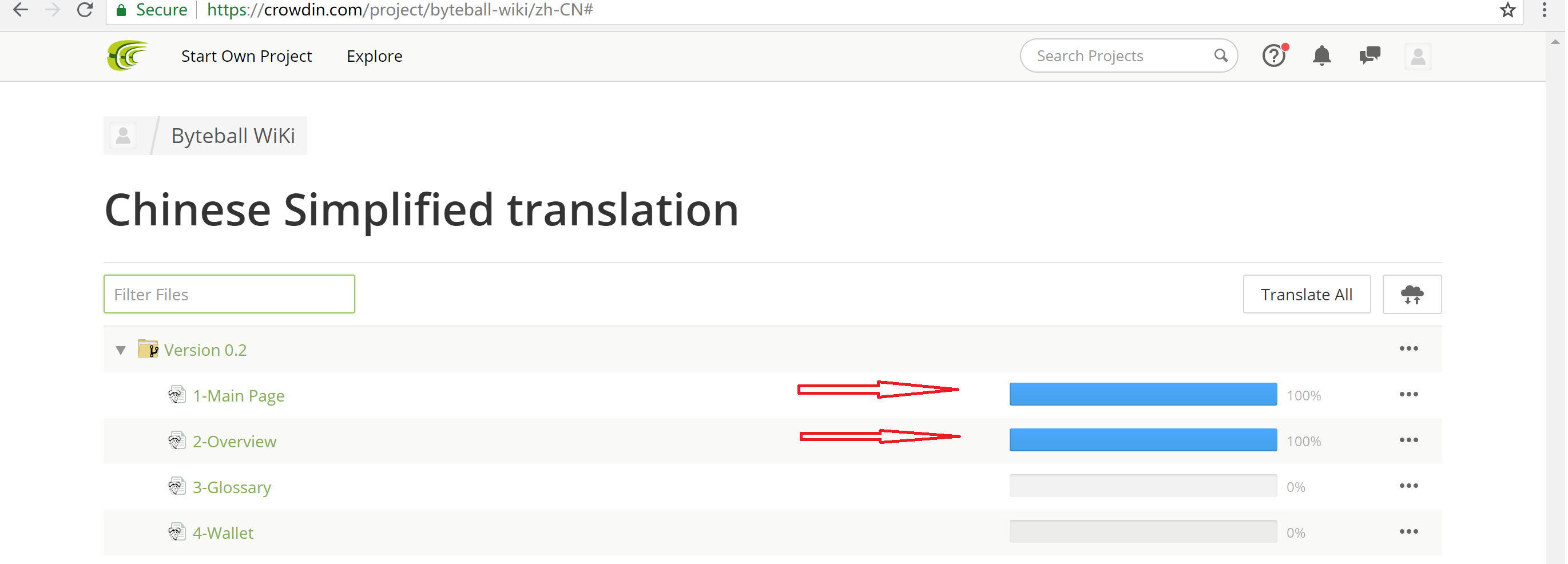 There is a translation from the word ANDREGRAUND There is a translation from the word ANDREGRAUND