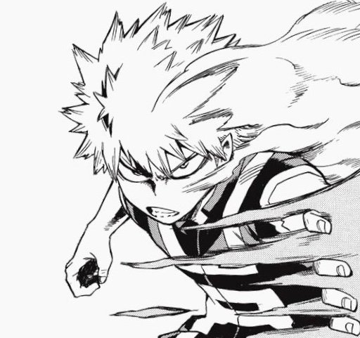 Ink Drawing Katsuki Bakugou