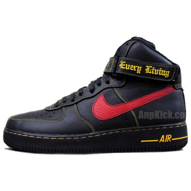 Vlone x Nike Air Force 1 High 'Paris' Sport Red / Black 773255-906765 | SteemPeak