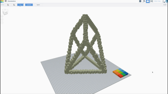 Chestahedron LEGO by tarekadam.gif