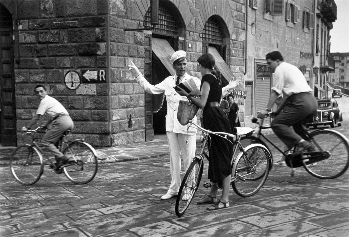 _Asking Directions,_ Florence, Italy, 1951.jpg