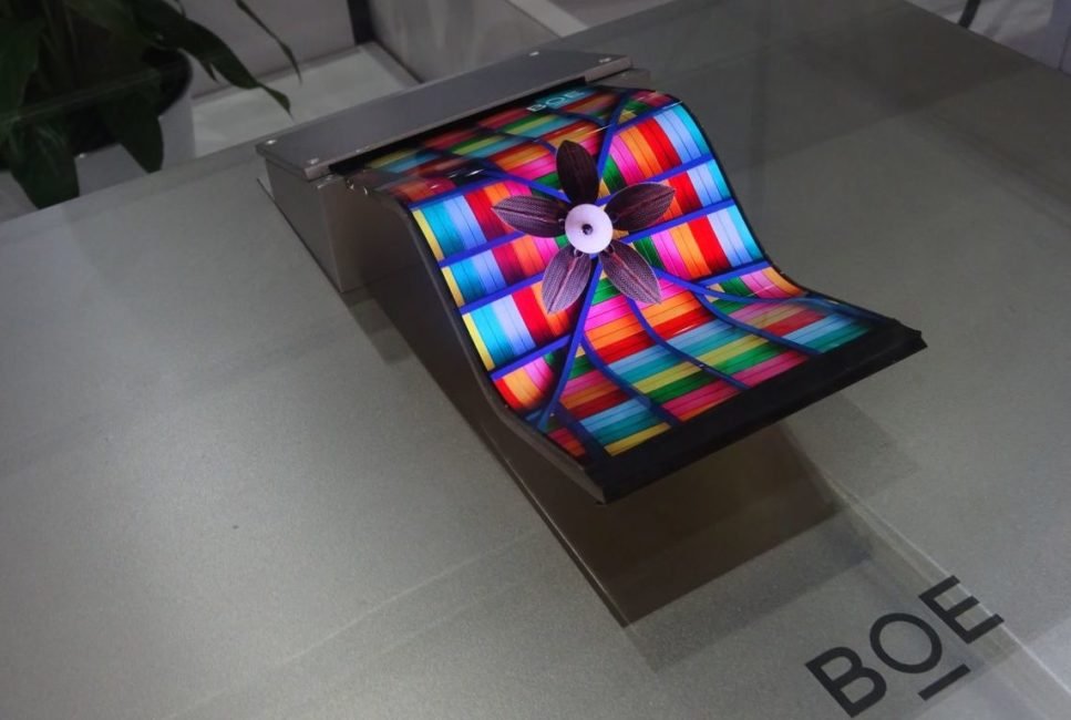 BOE flexible OLED Displays