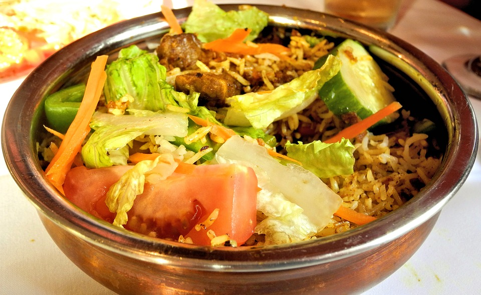indian food, biriyani