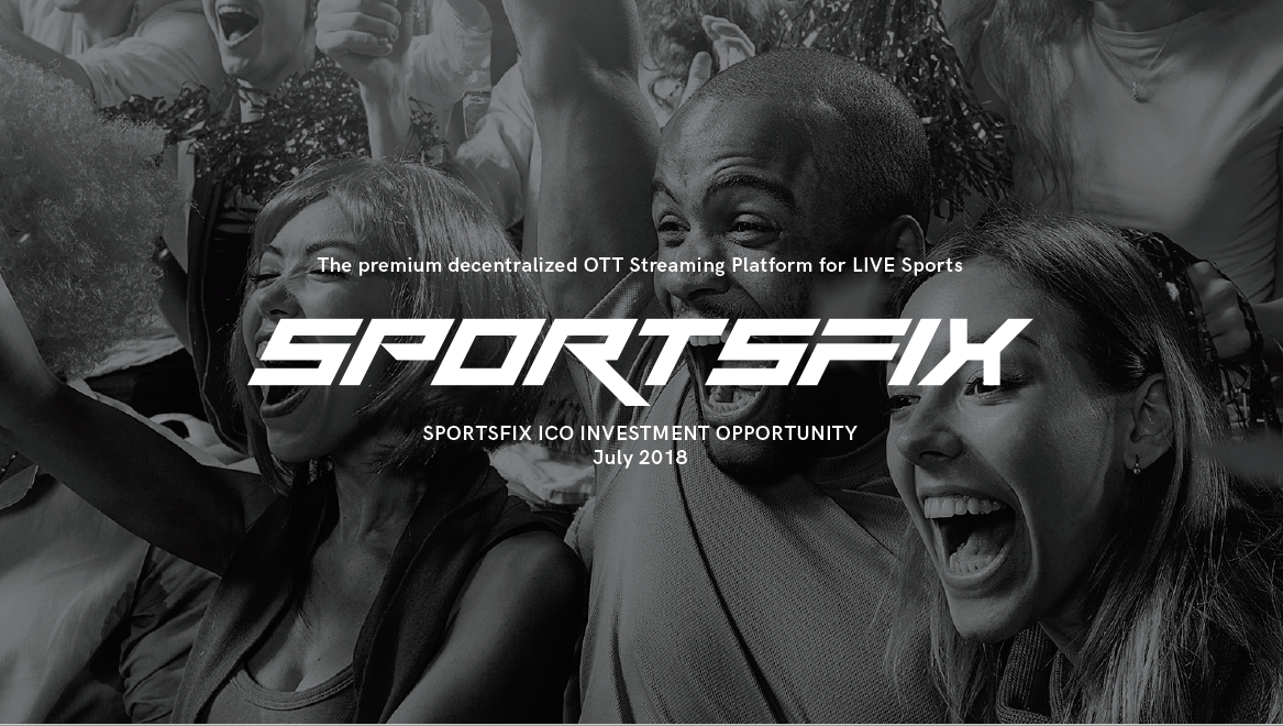 Sportsfix - แพลตฟอร์มสื่อกีฬาที่กระจายอำนาจ
